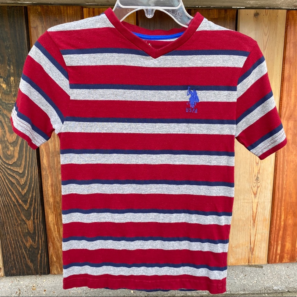 🌟4 for $10 SALE🌟 Boy’s Striped V-neck